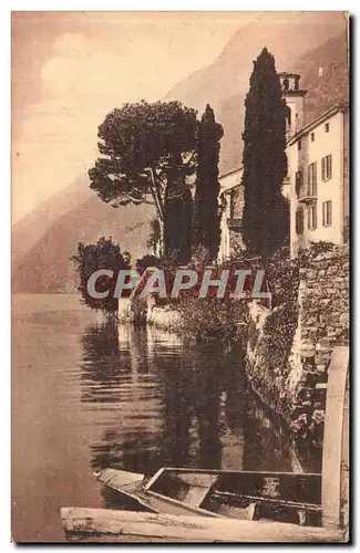 Cartes postales Lago di Lugano Oria Villa Fogazzaro