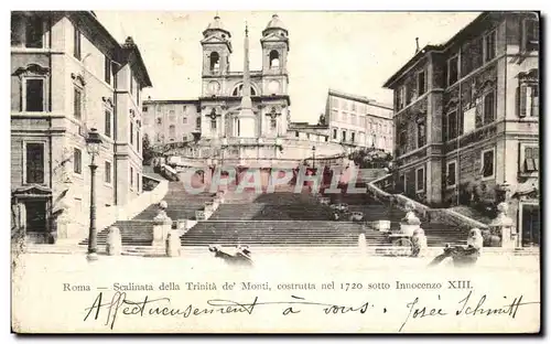 Cartes postales Roma Scalinata della Trinita de Monti