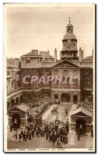 Cartes postales London Horse Guards Changing The Guard