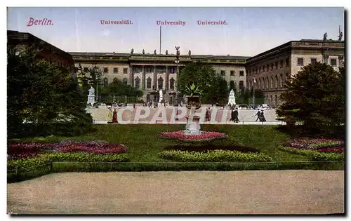 Cartes postales Berlin Universitat