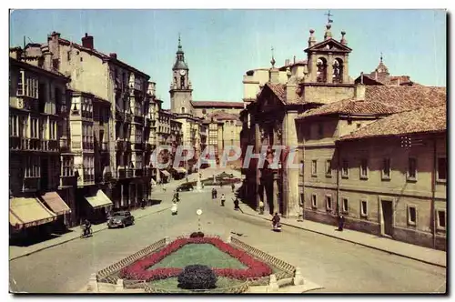 Moderne Karte Vitoria Plaza del General Lomo Place du Generale Lomo