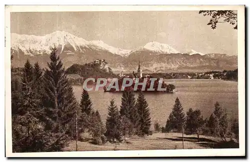 Cartes postales Letovisce Bled Juqoslavija