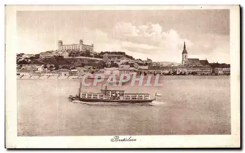 Cartes postales Bratislava Bateau Slovaquie