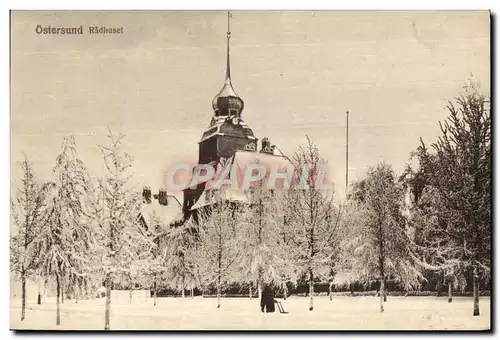 Ansichtskarte AK Ostersund Radhuset