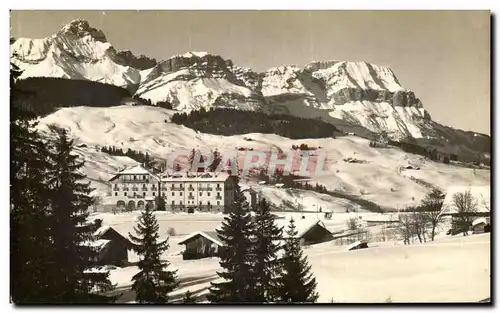 CARTE PHOTO Suisse Chalet