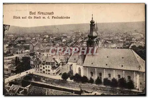 Ansichtskarte AK Bad Kreuznadn Bliek aut die Stadt