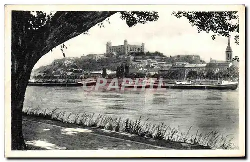 Ansichtskarte AK Bratislava Dunaj Bateaux Peniches