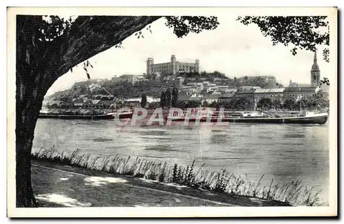 Cartes postales Bratislava Dunaj Bateaux Peniches