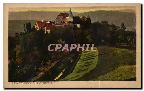 Cartes postales Heimatgrusse Aus Westfalen