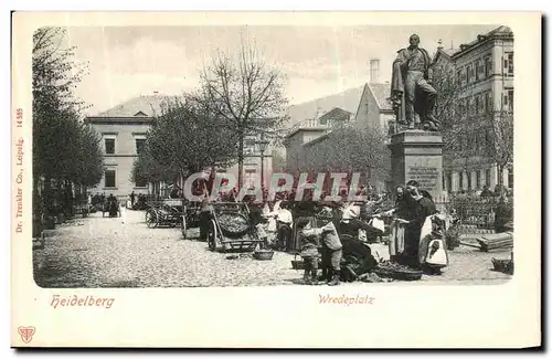 Cartes postales Heidelberg Wredeplatz