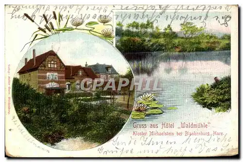 Cartes postales Gruss aus Hotel Waldmuhle