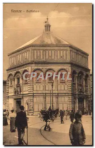 Cartes postales Firenze Battistero