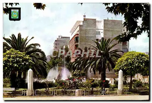 Cartes postales moderne Gandia Plazza de Cristo Neg