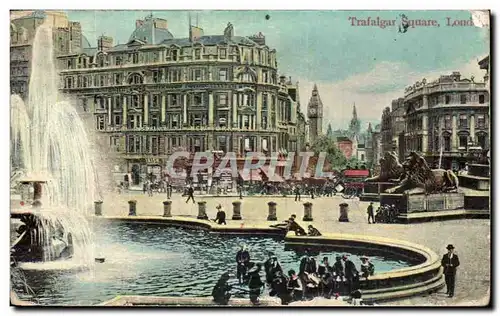 Cartes postales Trafalgar Square London