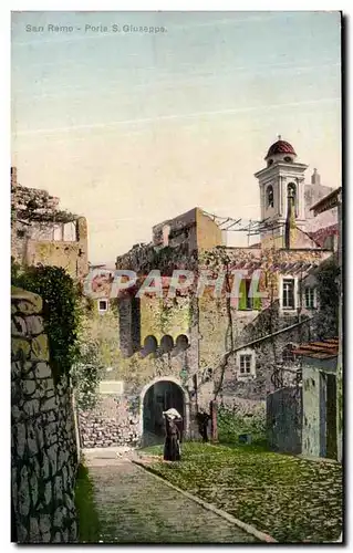 Cartes postales San Remo Porta S Giuzeppe