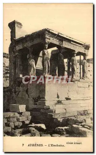 Cartes postales Athenes L Erechtelon