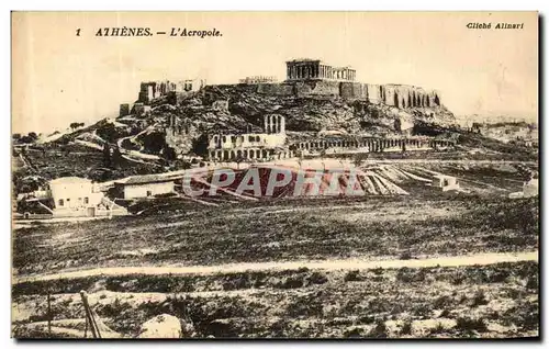 Cartes postales Athenes L Acropole