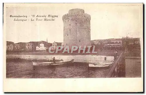 Ansichtskarte AK Salonique La Tour Blanche Grece