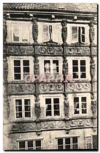Cartes postales Lubeck Ehemalige Fassade Braunstr
