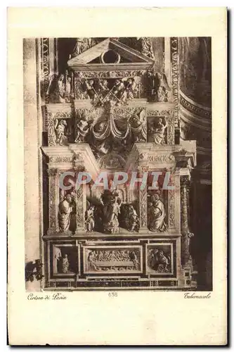 Cartes postales Certosa di Pavia Tabernacle