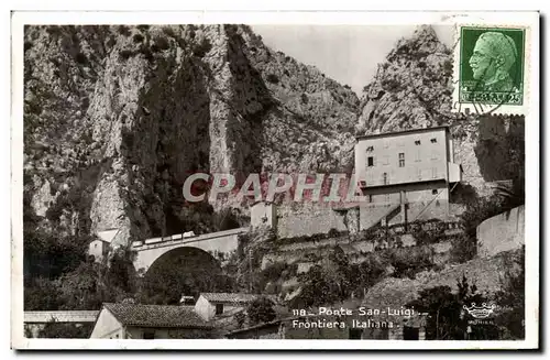 Cartes postales Ponte San Luigi Frontiera Italiana