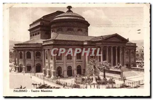Cartes postales Palermo Teatro Massimo