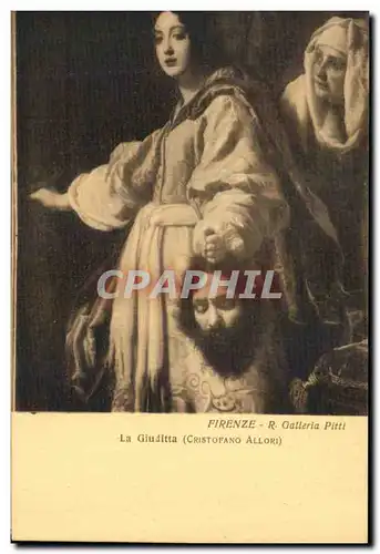 Ansichtskarte AK Firenze R Galleria Pitti La Giuditta Cristofano Allori