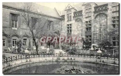 Ansichtskarte AK Liege Seconde Cour de Palais