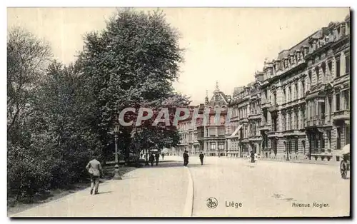 Cartes postales Liege Avenue Rogier