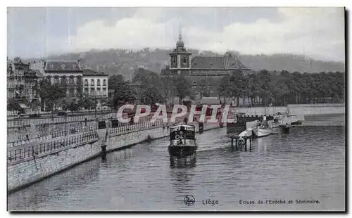 Ansichtskarte AK Liege Ecluse de l Eveche et Seminaire