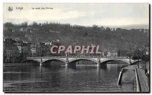 Cartes postales Liege Le Pont des Arches