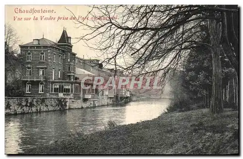 Cartes postales Chaudfontaine Vue sur la Vesdre prise du Parc du Kursaal