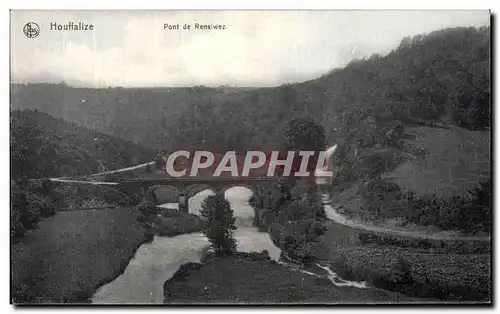 Cartes postales Houffalize Pont de Rensiwez