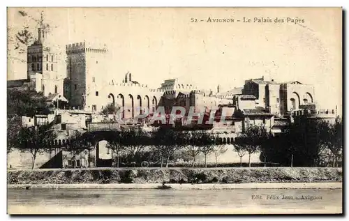 Cartes postales Avignon Le palais des Papes