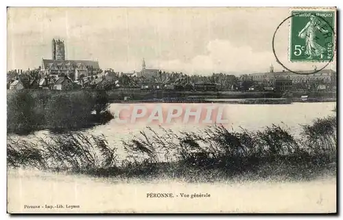 Cartes postales Peronne Vue Generale