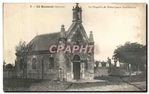 Cartes postales Le Quesnel La Chapelle de Notre Dame Auxiliatrice