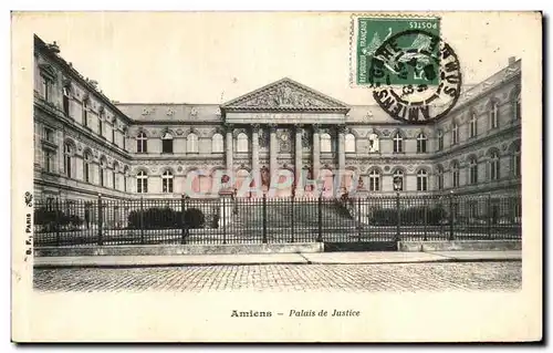 Cartes postales Amiens Palais de Justice