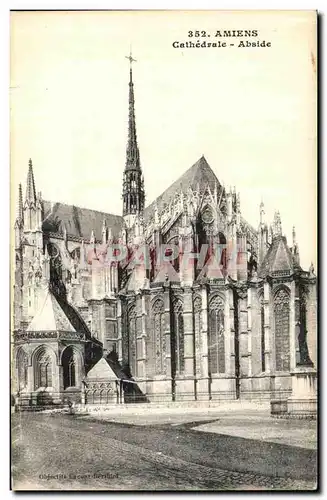 Cartes postales Amiens Cathedrale Abside