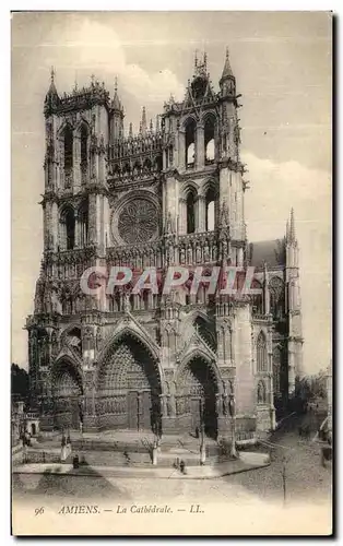 Cartes postales Amiens La Cathedrale