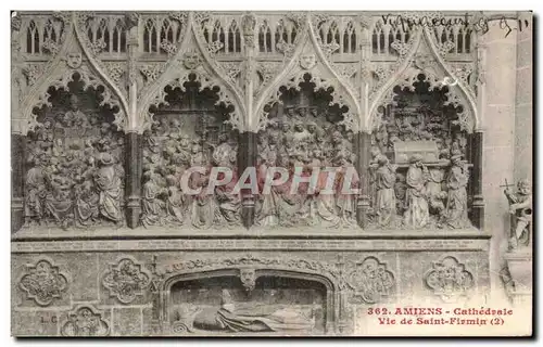 Ansichtskarte AK Amiens Cathedrale Vie de Saint Firmin