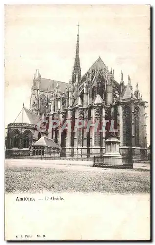 Cartes postales Amiens L Abside