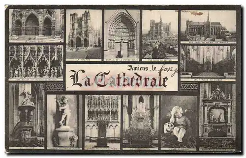 Cartes postales Amiens La Cathedrale