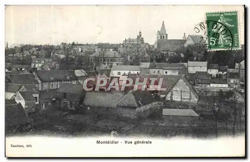 Cartes postales Montdidier Vue Generale