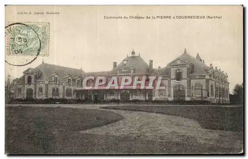Ansichtskarte AK Communs du Chateau de la Pierre a Coudrecieux
