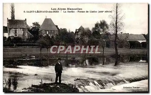 Cartes postales Saint Leonard des Bois La Sarthe Ferme de Linthe