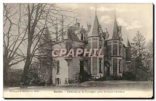 Cartes postales Sarthe Chateau de la Perrigne Pres SAvigny l Eveque