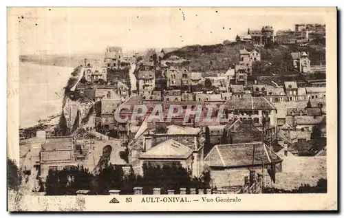 Cartes postales Ault Onival Vue Generale