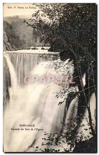 Ansichtskarte AK Servance Cascade du Saut de l Ognon