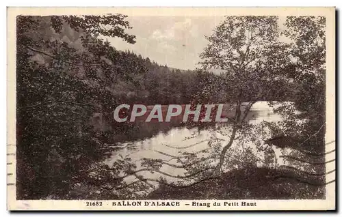 Cartes postales Ballon D Alsace Etang du petit Haut