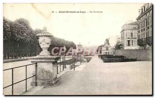 Cartes postales Saint Germain en Laye Le parterre